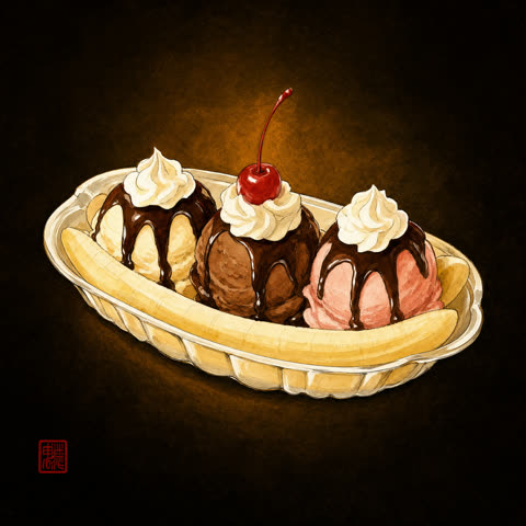 Banana split