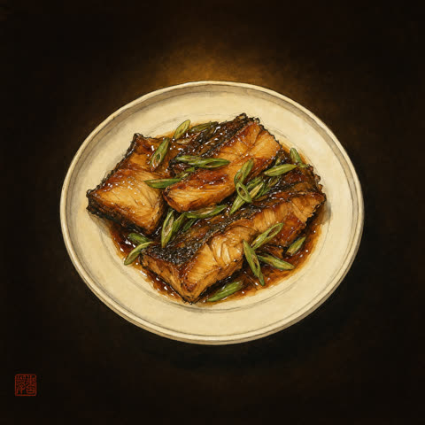 Shanghais marinerte crispy torsk
